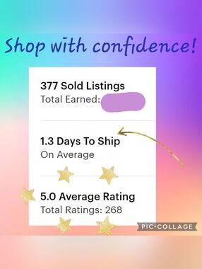 Shop with confidence!